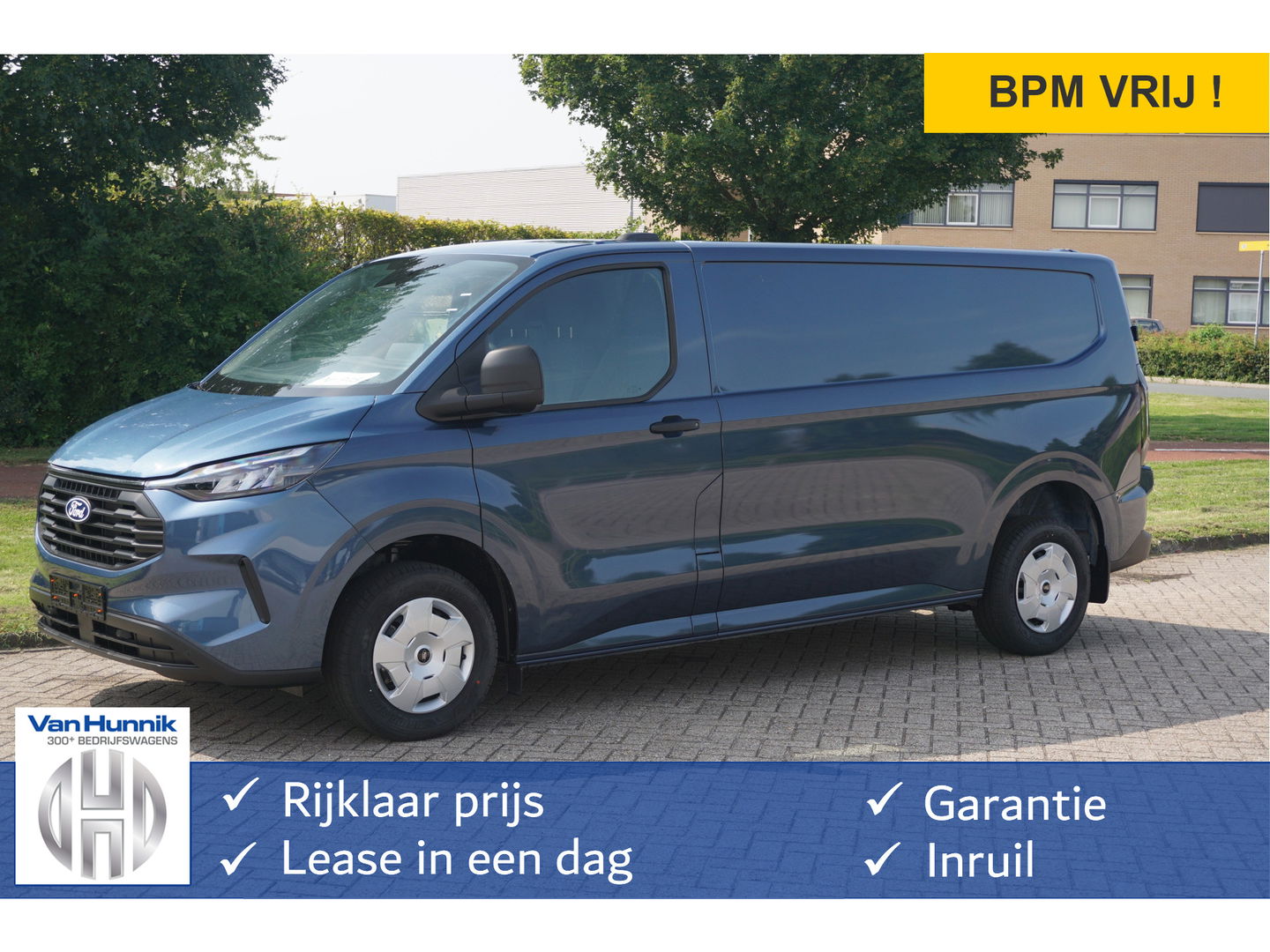 Ford Transit Custom 320L 136PK Trend AUT BPM VRIJ!! 13" Sync Apple CP/ Android A. Camera!! NR. 952