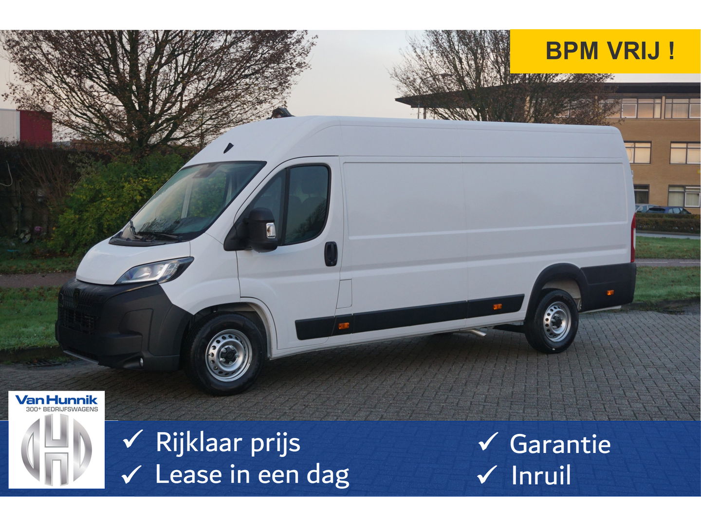 Peugeot Boxer Heavy 2.2HDI L4H2 180PK BPM VRIJ!! Cruise, Airco, Camera 3.0T Trekgewicht!! Nr. B02*