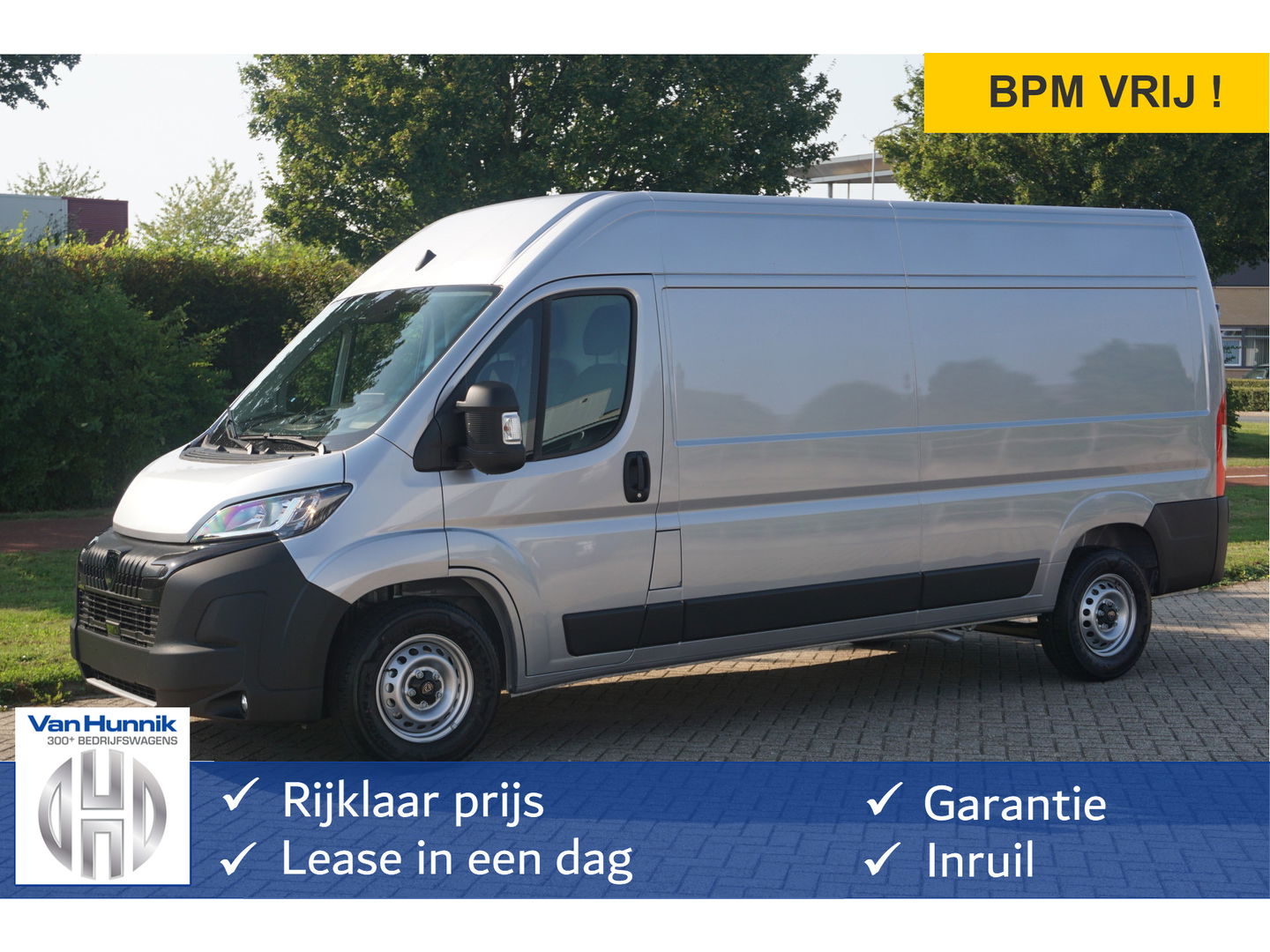 Peugeot Boxer 35+ Heavy 2.2HDI 180PK EAT8 Automaat L3H2 BPM VRIJ!! 10" Navi, Clima, Cam, 270º Deur!! NR. A682*