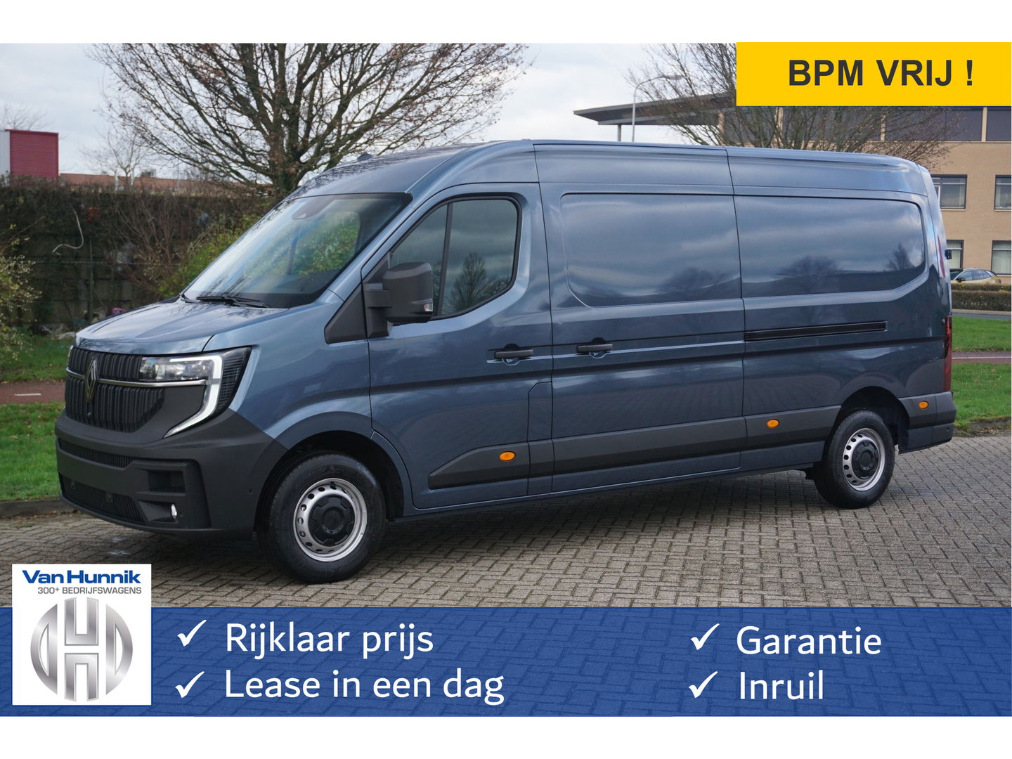 Renault Master T35 170PK L3H2 BPM VRIJ!! 10" R-Link Navi, Camera, LED 2x Schuifdeur!! NR. 762