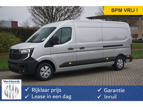 Renault Master T35 170PK L3H2 BPM VRIJ!! 10" R-Link Navi, Camera, LED 2x Schuifdeur!! NR. 725