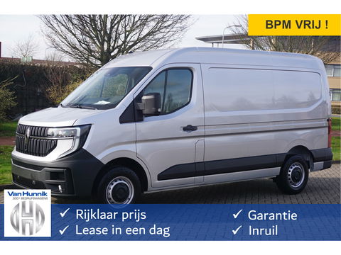 Renault Master T35 170PK L2H2 BPM VRIJ!! 10" R-Link Navi, Camera, LED, 270° Deur!! NR. 969