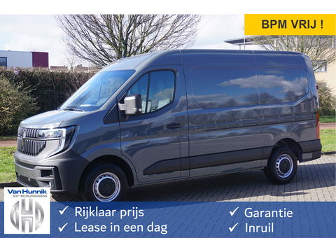 Renault Master T35 170PK L2H2 BPM VRIJ!! 10" R-Link Navi, Camera, LED, 270° Deur!! NR. 966