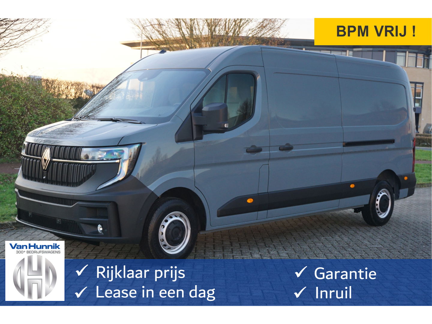 Renault Master T35 170PK L3H2 BPM VRIJ!! 10" R-Link Navi, Camera, LED 2x Schuifdeur!! NR. 852