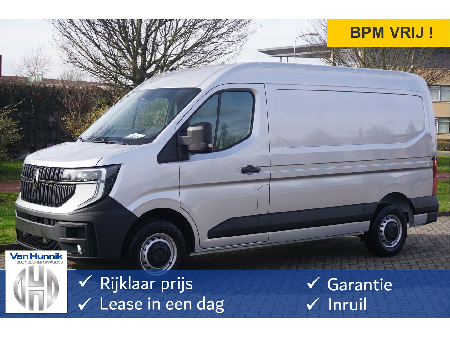 Renault Master T35 170PK L2H2 BPM VRIJ!! 10" R-Link Navi, Camera, LED, 270° Deur!! NR. 977