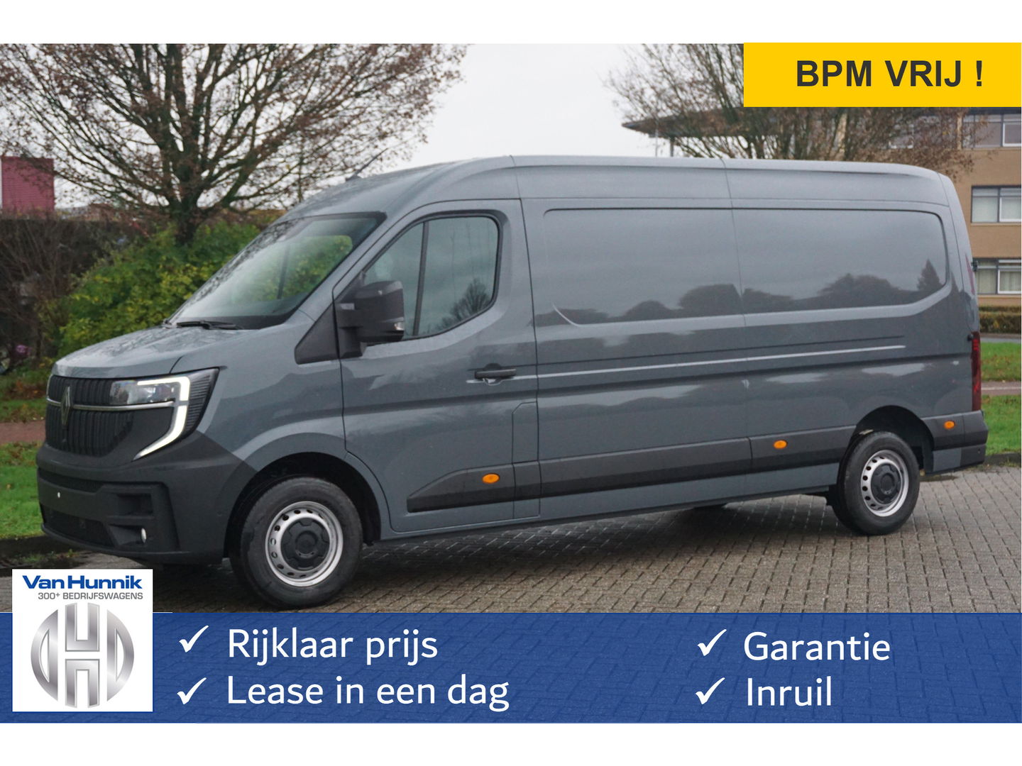 Renault Master T35 170PK L3H2 BPM VRIJ!! 10" R-Link Navi, Camera, LED 270Gr Deur!! NR. 611