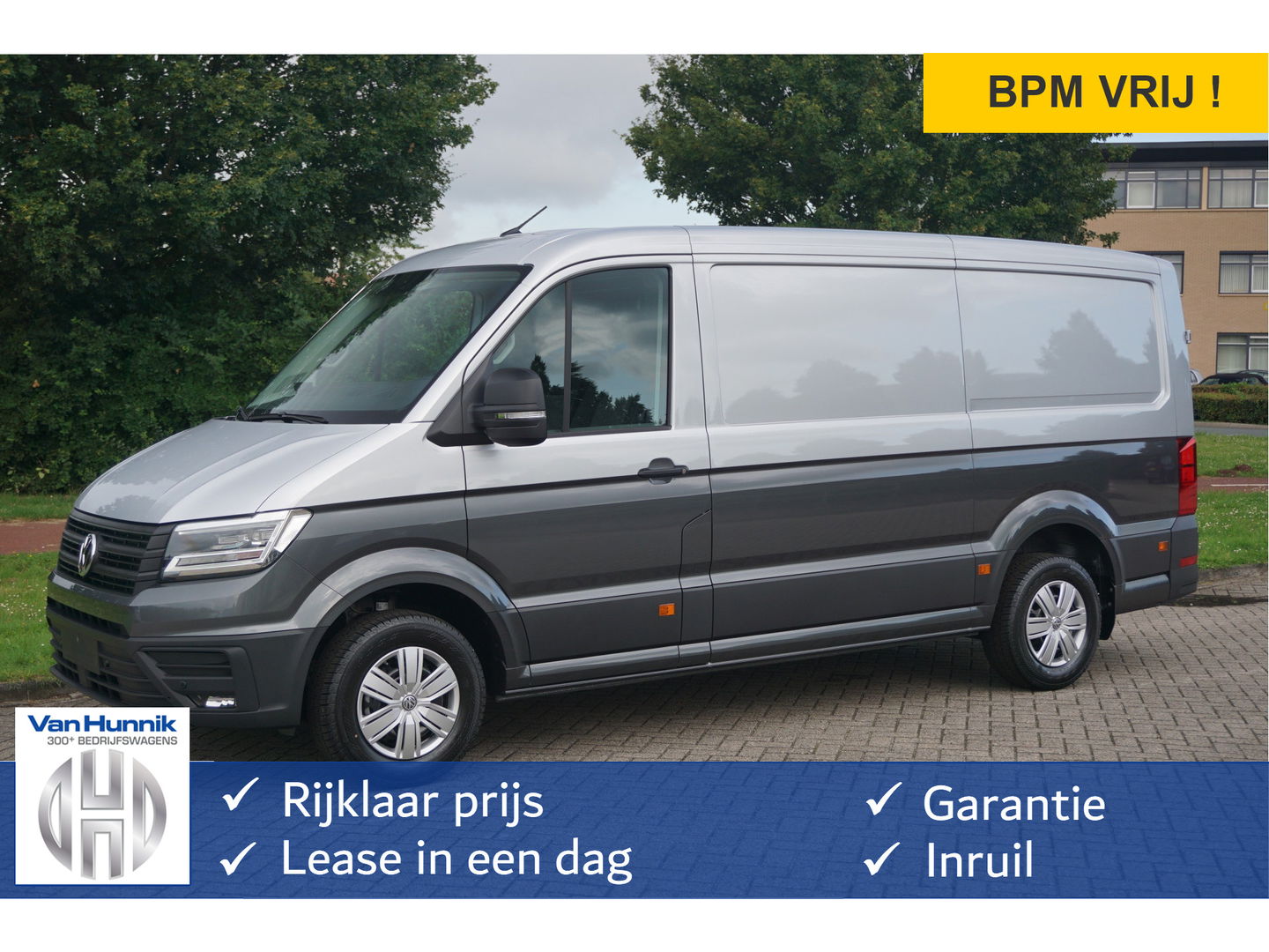 Volkswagen Crafter 35 177PK L3H2 AUT BPM VRIJ!! Navi, Cam, ACC, LED, Dual Tone Lak!! NR. 872