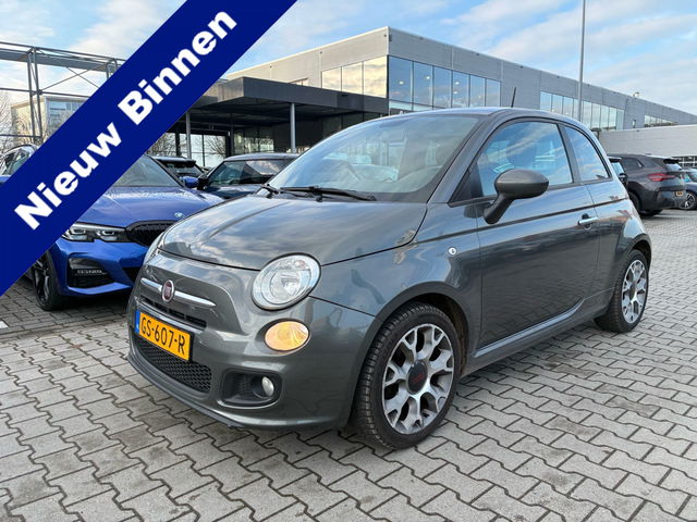 Fiat 500 - 1.2 Lounge Airco,14Inch,Cv,Electr ramen Bj 2014 Apk 02-2027  leuk beginners auto !!