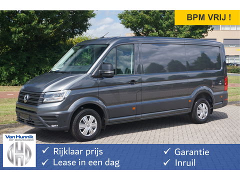 Volkswagen Crafter 35 177PK L3H2 AUT Facelift BPM VRIJ!! 13" Navi, Cam, Gev. Stoel, Alarm, LED!! NR. 315