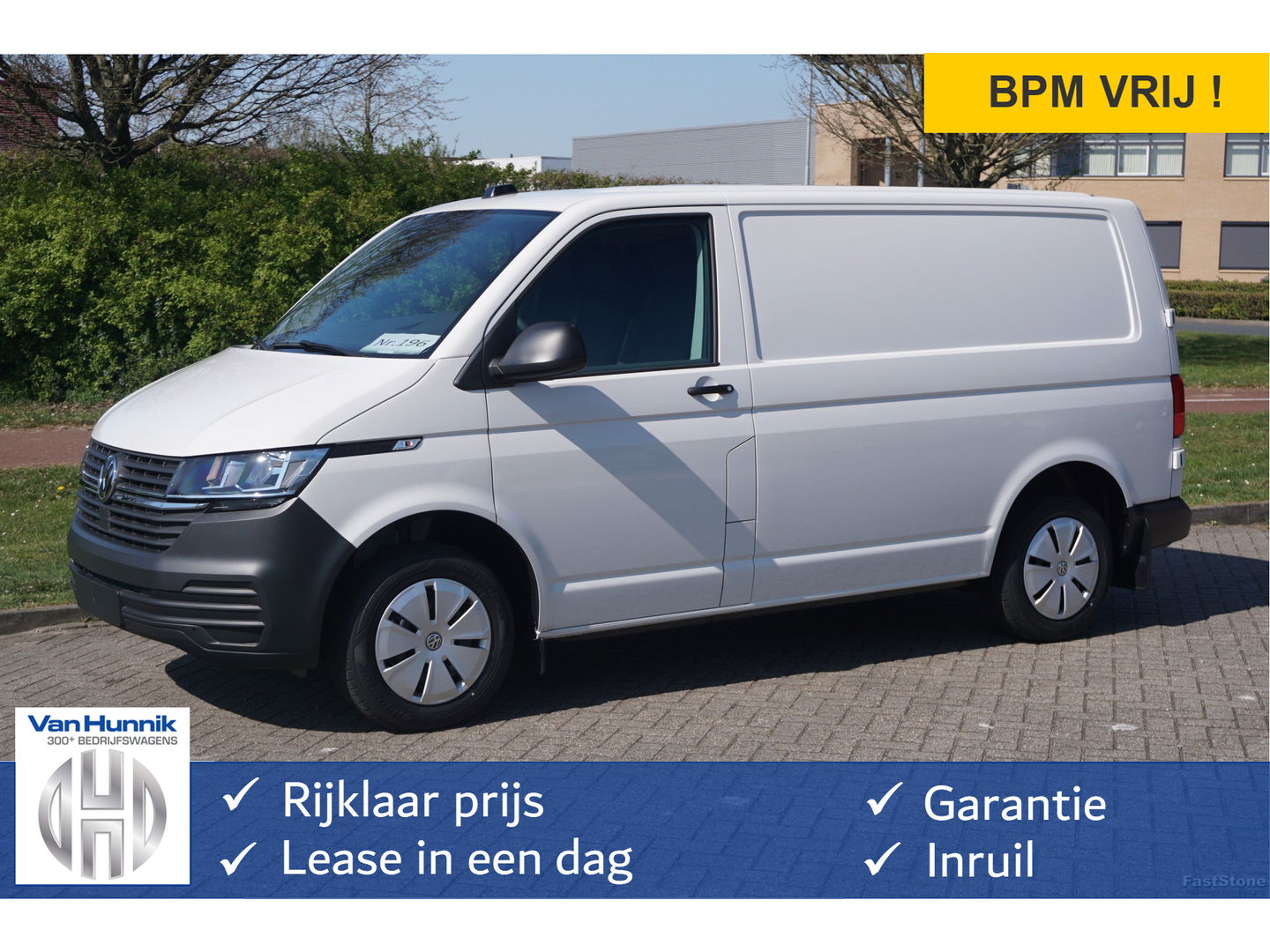 Volkswagen Transporter T6.1 2.0TDI 150PK Navi, Airco, PDC, Betimmering!! NR. 196