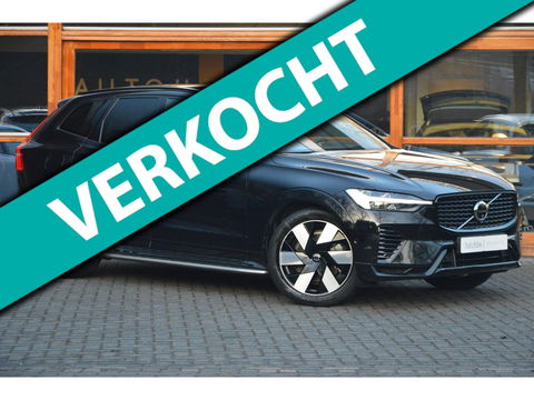 Volvo XC60 T8 Hybride AWD Plus Black | Luchtvering | Massage | Stoelventilatie | Head-Up | Panoramadak | 360° Camera |