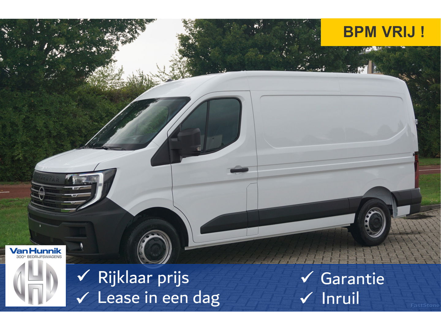 Nissan Interstar 3.5T 130PK N-Connecta L2H2 BPM VRIJ!! 10" R-Link Apple CP/ Android A, Cruise!! NR. 418