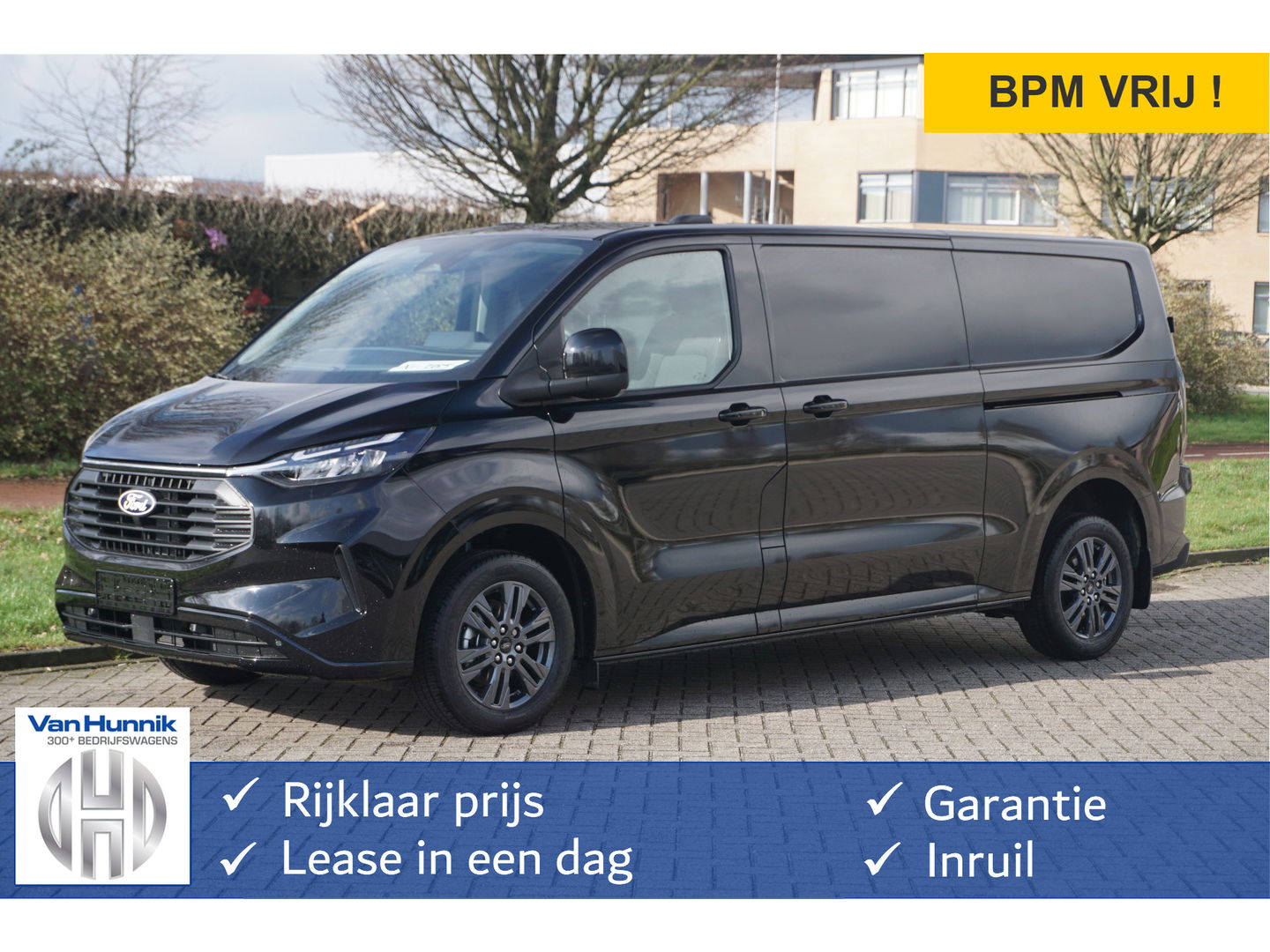 Ford Transit Custom 320L 136PK Limited BPM VRIJ!! 13" Sync 4 Apple CP, Camera, 17" LM, LED 2x Schuifdeur!! NR. 215