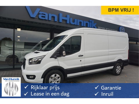 Ford Transit 350L L3H2 Limited AUT-10 RWD 165PK BPM VRIJ 3.5T Trekhaak, Navi, Adap. Cruise, 360° Cam!! NR. A191