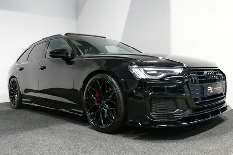 Audi A6 Avant 55 TFSI e quattro S Competition / S-Line / S6 Diffuser / Maxton Design Bodykit V.2 / Panoramadak / Elektr. verstelbare voorstoelen (links met memory) / Matrix LED / Ambienteverlichting / Apple Carplay - Android Auto / Trekhaak (zwenkbaar) / Stoelver