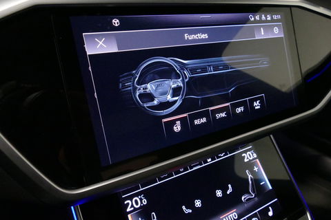 Audi A6 Avant 55 TFSI e quattro S Competition / S-Line / S6 Diffuser / Maxton Design Bodykit V.2 / Panoramadak / Elektr. verstelbare voorstoelen (links met memory) / Matrix LED / Ambienteverlichting / Apple Carplay - Android Auto / Trekhaak (zwenkbaar) / Stoelver