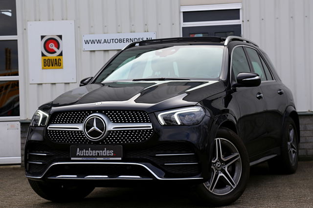 Mercedes-Benz GLE - 350 e Plug in hybride 4MATIC AMG*Perfect MB Onderh.*Pano/Elek. Trekhaak/Burmester/ACC met stuurhulp/Sfeer/Apple Carplay-Android/Dodehoek/VOL*