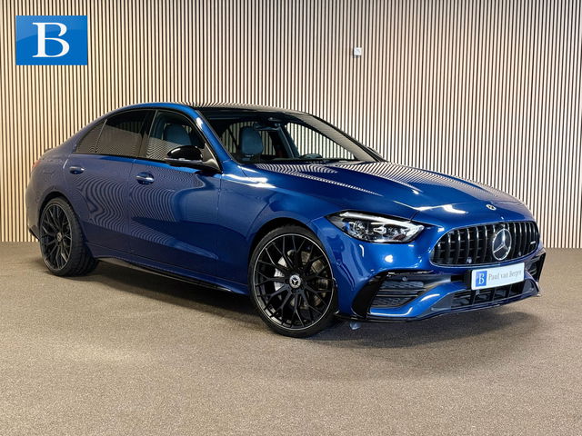 Mercedes-Benz C-Klasse - 300e AMG STYLING-PANORAMA-MEMORY-SOUND-NIGHT PAKKET-ZEER COMPLEET