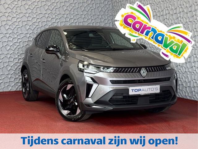 Renault Captur - 1.3 MILD HYBRID 160 TECHNO CAMERA 18''LMV STOEL/STUUR .VERW PURE VISION LED 10'' R-LINK NAVI 2025 EDC-automaat (Efficiënt Dual Clutch) 7 Versnellingen 1200KG Trekgewicht