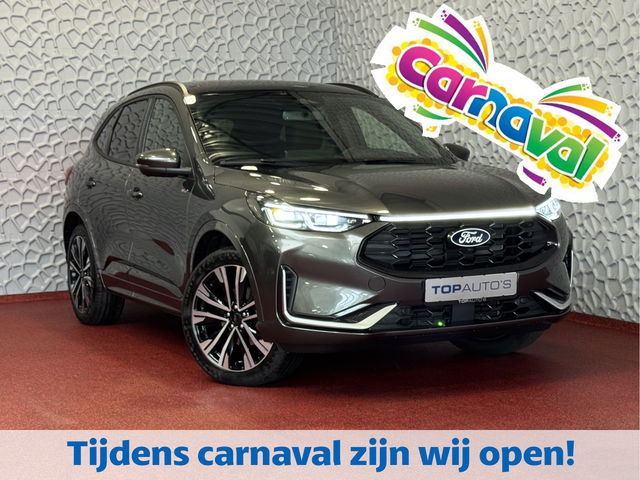 Ford Kuga - 2.5 PHEV 243 PK ST-LINE X 20''LMV ELEK.STOEL 2026 PANA B&O TREKHAAKSTOEL/STUUR/RUIT VERW. 360.CAM ✅ Ford Wijchen / Al 30 Jaar Ford Importeur In Nederland / Wij leveren Nieuwe en Bijna nieuwe Ford's / Zowel : ST-Line X / St-Line / Titanium / Sound Edtioion
