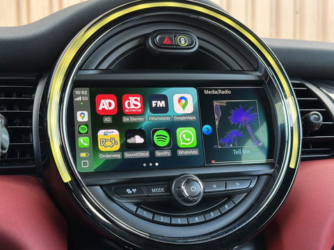 MINI Cabrio 2.0 Cooper S Night Jack Edition | Achteruitrijcamera | Adaptieve Cruise Control | Apple Carplay / Android Auto | Keyless Go/Entry | Head-Up Display | Parkeersensoren | Stoelverwarming |