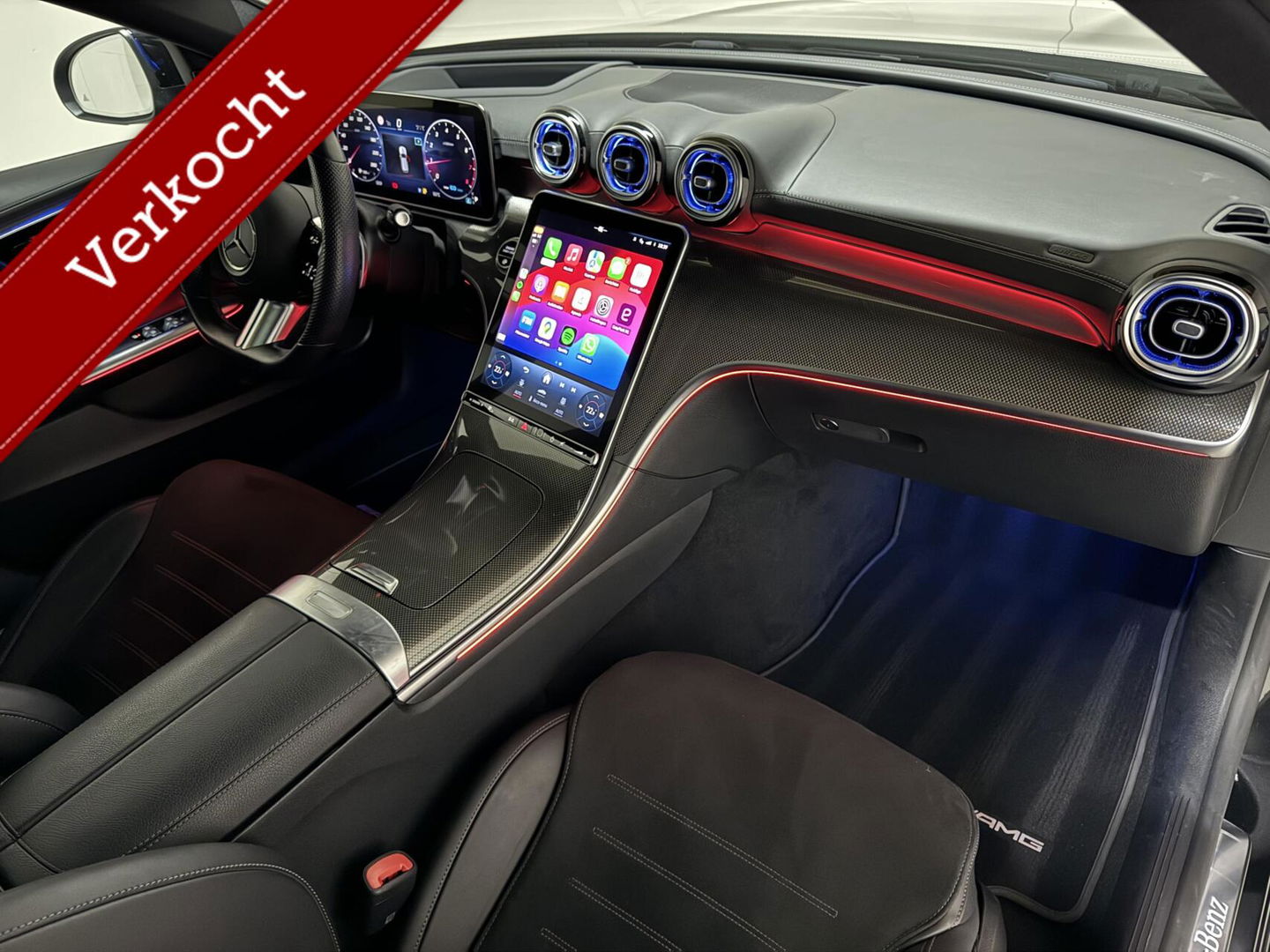 Mercedes-Benz C-Klasse Estate 200 AMG Pano Laser HUD 360° Sfeer Trekh NAP