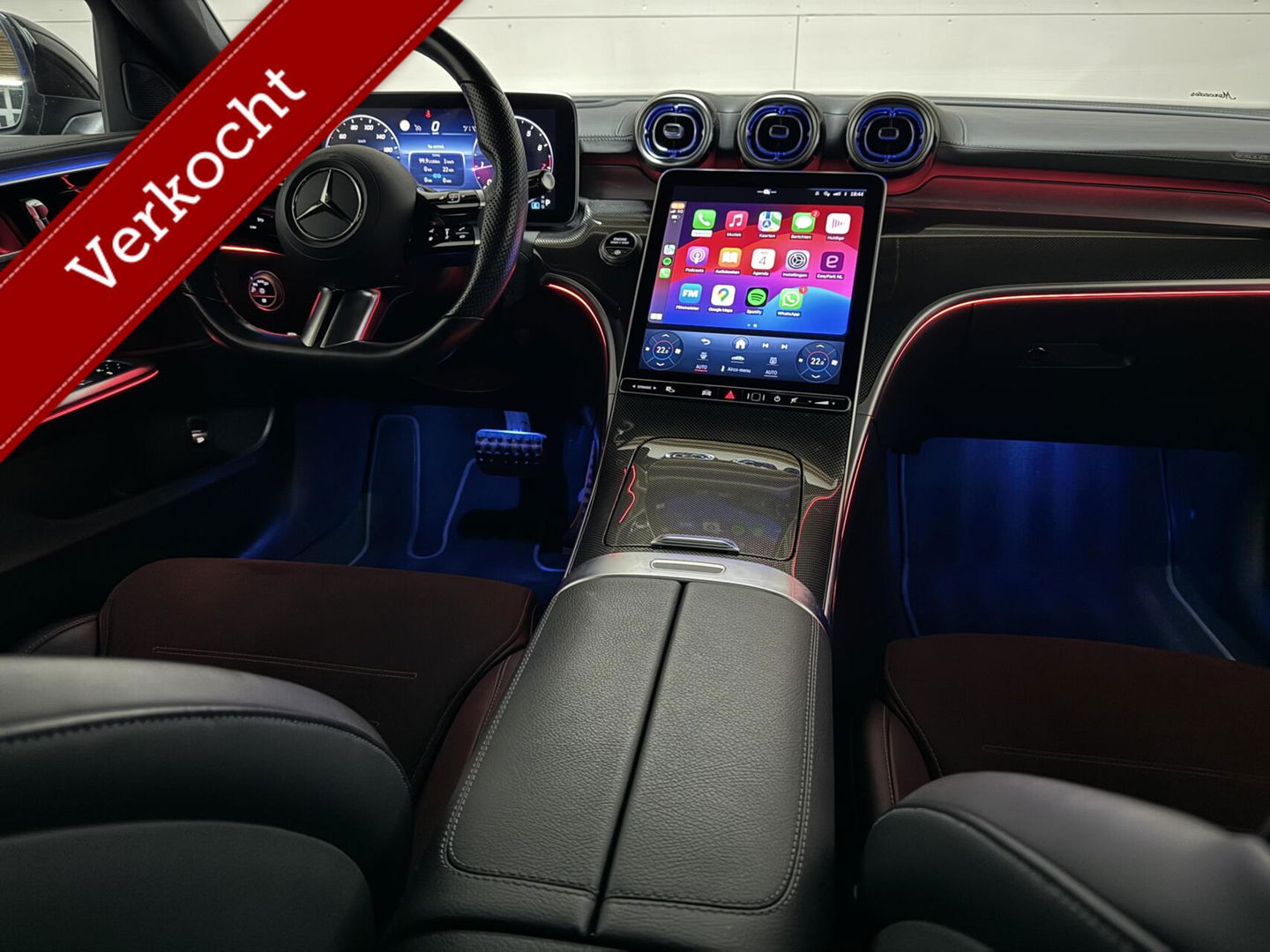 Mercedes-Benz C-Klasse Estate 200 AMG Pano Laser HUD 360° Sfeer Trekh NAP