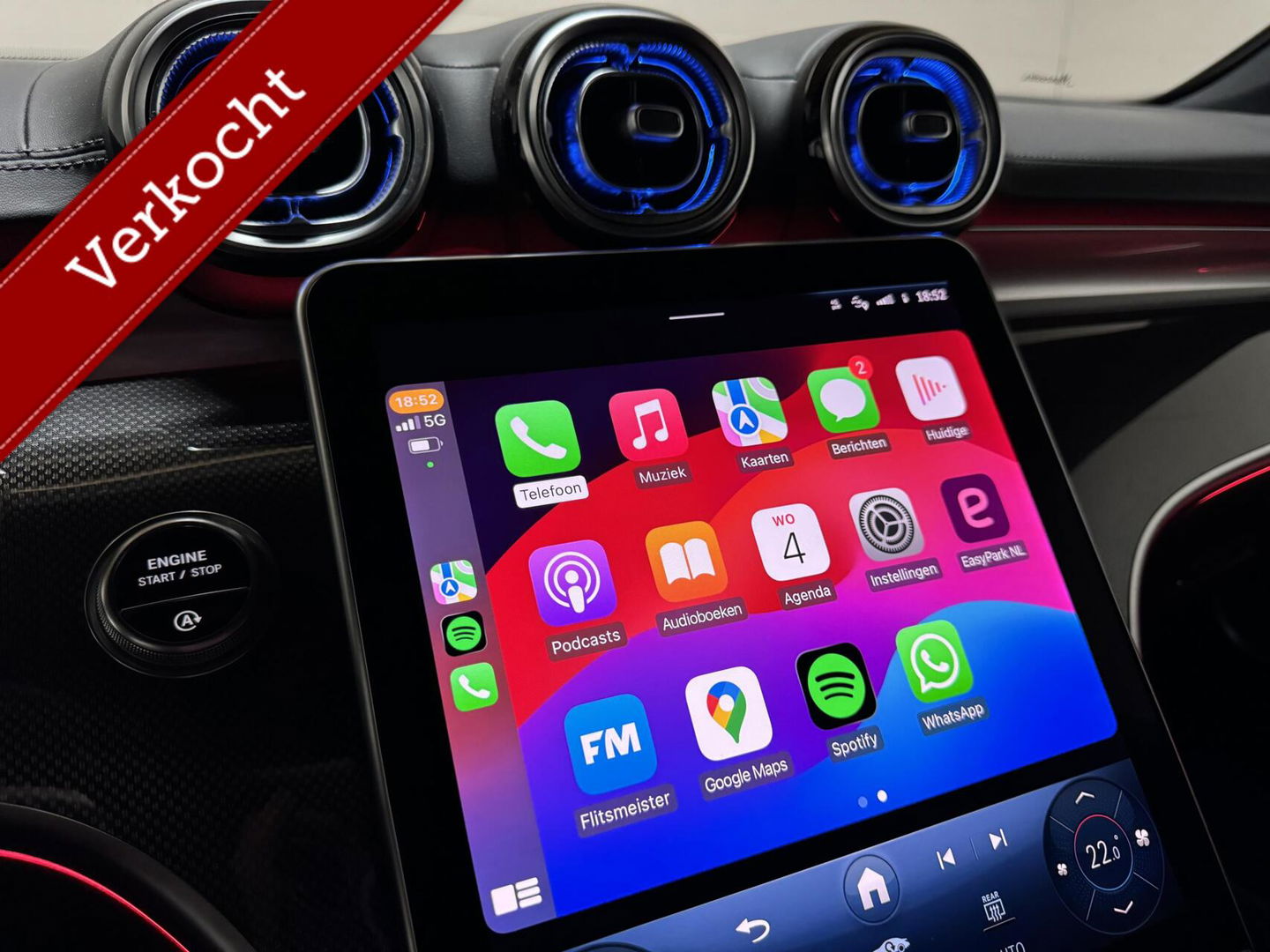 Mercedes-Benz C-Klasse Estate 200 AMG Pano Laser HUD 360° Sfeer Trekh NAP