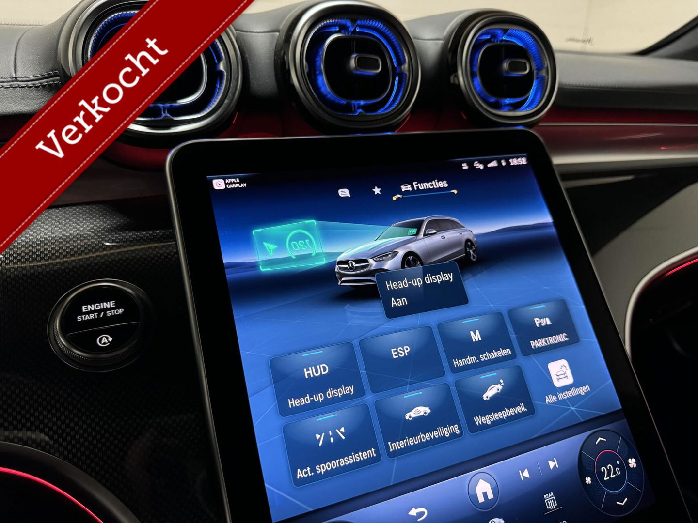 Mercedes-Benz C-Klasse Estate 200 AMG Pano Laser HUD 360° Sfeer Trekh NAP