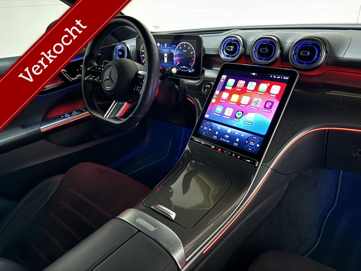 Mercedes-Benz C-Klasse Estate 200 AMG Pano Laser HUD 360° Sfeer Trekh NAP