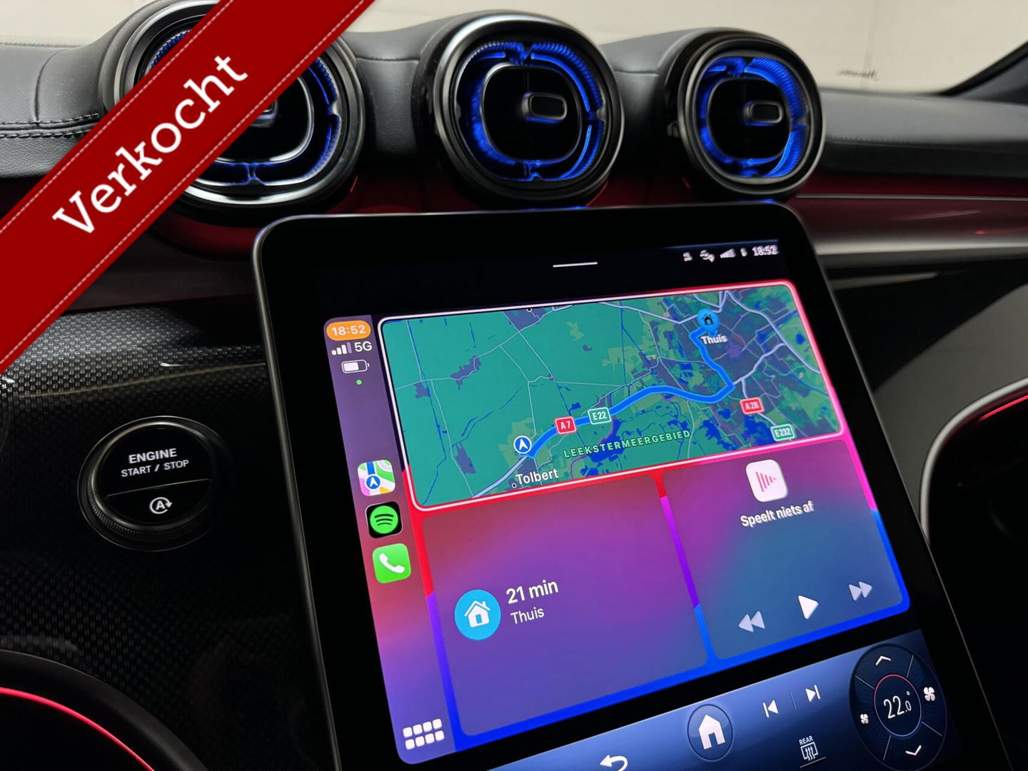 Mercedes-Benz C-Klasse Estate 200 AMG Pano Laser HUD 360° Sfeer Trekh NAP