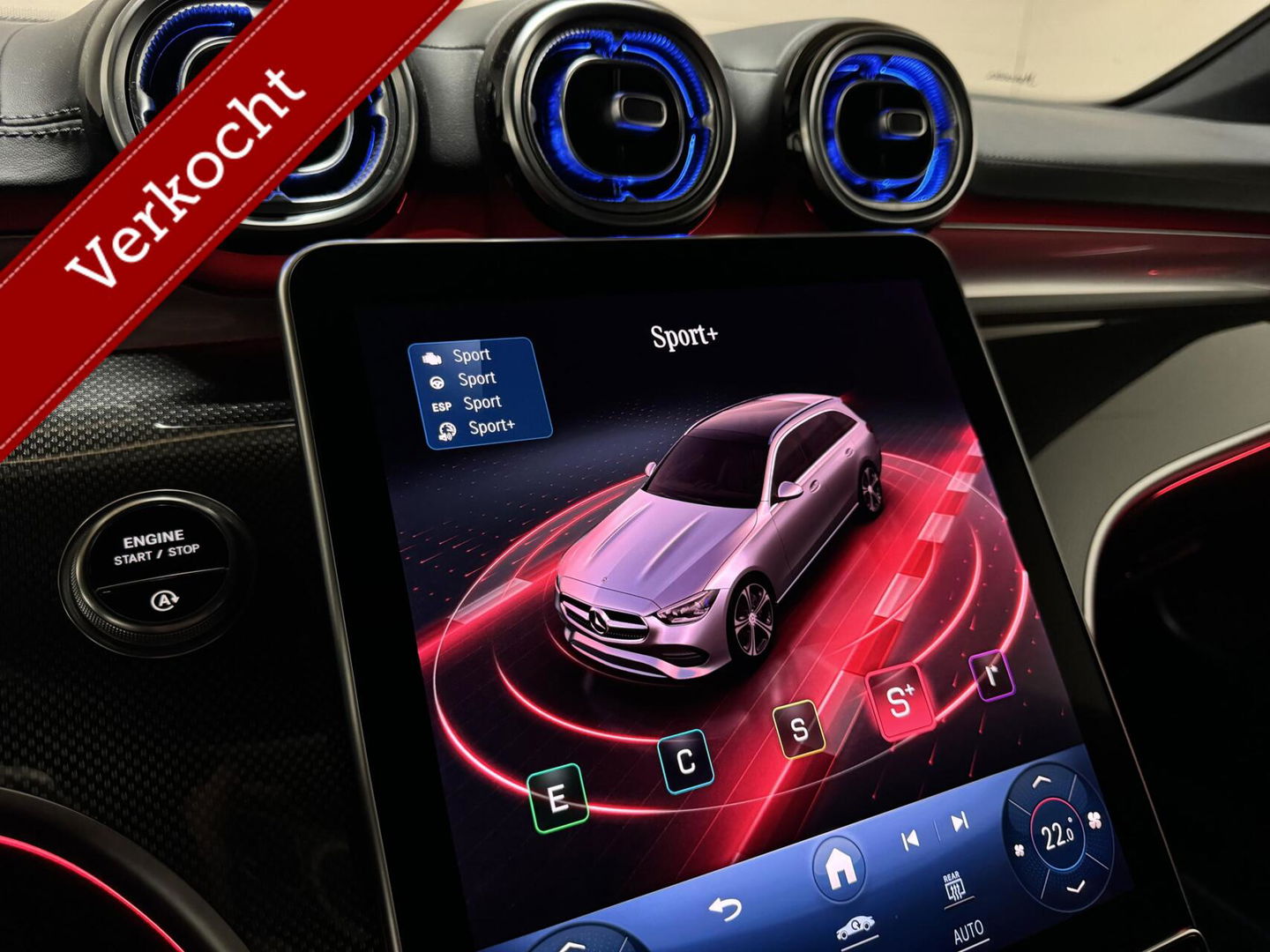 Mercedes-Benz C-Klasse Estate 200 AMG Pano Laser HUD 360° Sfeer Trekh NAP