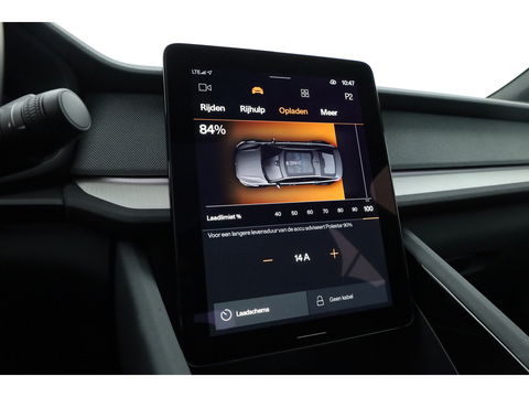 Polestar 2 Long Range Dual motor Plus 82 kWh | Stoelventilatie | Leer |  ACC | Blis | Pano | 360 Camera | Trekhaak | stoel 4 & stuur verwarming |