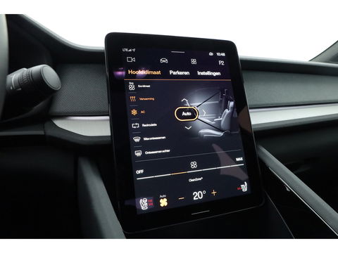 Polestar 2 Long Range Dual motor Plus 82 kWh | Stoelventilatie | Leer |  ACC | Blis | Pano | 360 Camera | Trekhaak | stoel 4 & stuur verwarming |