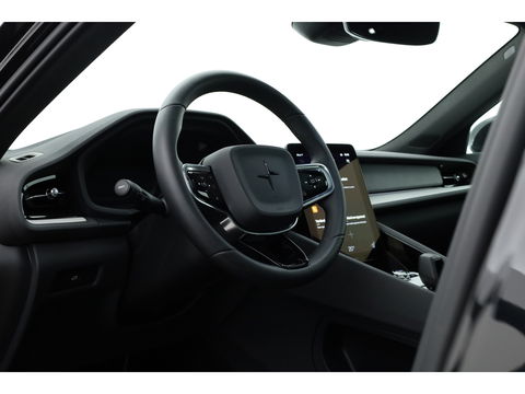 Polestar 2 Long Range Dual motor Plus 82 kWh | Stoelventilatie | Leer |  ACC | Blis | Pano | 360 Camera | Trekhaak | stoel 4 & stuur verwarming |