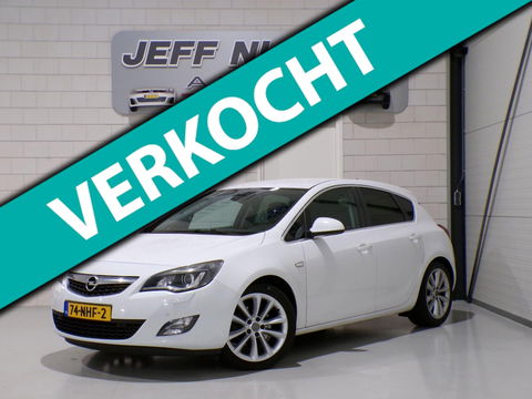 Opel Astra 1.6 Turbo Cosmo "Origineel NL!" Trekhaak Xenon Leer Stoelverwarming Bluetooth Navigatie Cruise-control Parkeersensoren