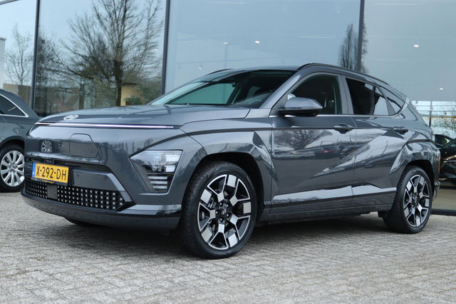 Hyundai Kona - ELECTRIC PREMIUM 65.4 kWh | LEDER | TREKHAAK | HUD | 360 CAMERA | MEMORY | ADAPTIVE CRUISE | STOEL- STUURVERW. | CARPLAY