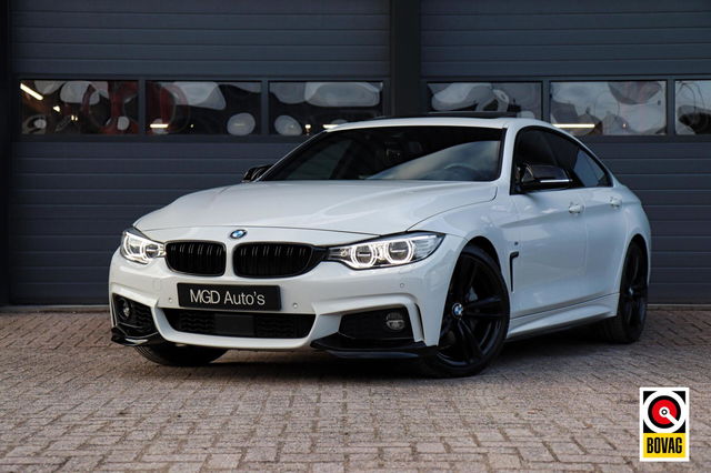 BMW 4 Serie - Gran Coupé 435i M-Sport M-Pakket /LED/SCHUIFDAK/CAMERA/MEMORY/HUD/ELEK. KLEP/KEYLESS!