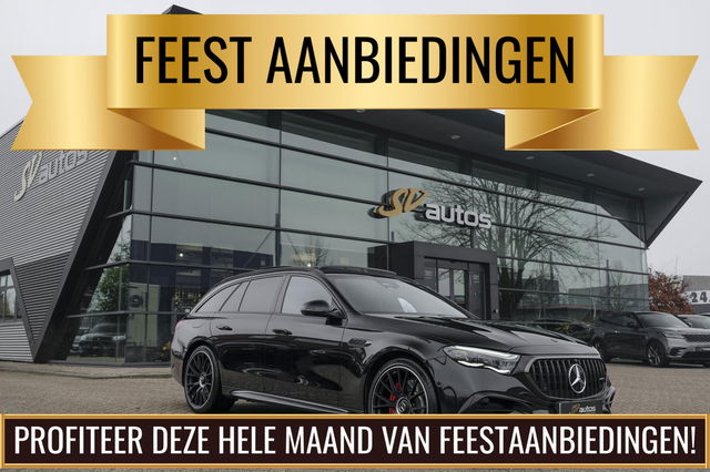 Mercedes-Benz E-Klasse - Estate E53 AMG 612pk 4MATIC+ Panoramadak *BTW* Superscreen Schaalstoelen 4-wielsturing Night II pakket Trekhaak