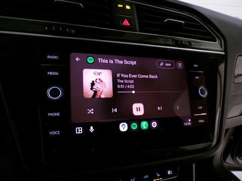 Volkswagen Tiguan 1.4 TSI ACT DSG Highline "Automaat" Panoramadak Apple-Carplay Xenon-LED Leer Virtual 360Camera Elektrische-klep