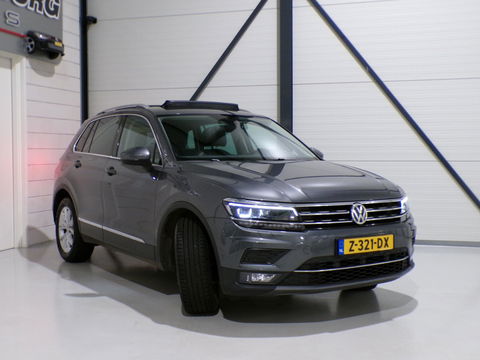 Volkswagen Tiguan 1.4 TSI ACT DSG Highline "Automaat" Panoramadak Apple-Carplay Xenon-LED Leer Virtual 360Camera Elektrische-klep
