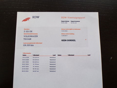 Volkswagen Tiguan 1.4 TSI ACT DSG Highline "Automaat" Panoramadak Apple-Carplay Xenon-LED Leer Virtual 360Camera Elektrische-klep