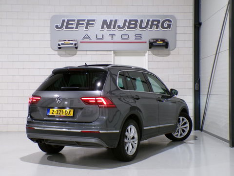 Volkswagen Tiguan 1.4 TSI ACT DSG Highline "Automaat" Panoramadak Apple-Carplay Xenon-LED Leer Virtual 360Camera Elektrische-klep