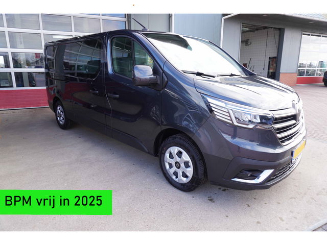 Renault Trafic - 2.0 Blue dCi 130PK T29 L2H1 Advance Dubbelcab. schuifdeur L+R nr.V138 | Airco | Cruise | Camera |Trekhaak | Apple CP- Android auto | Betimmering