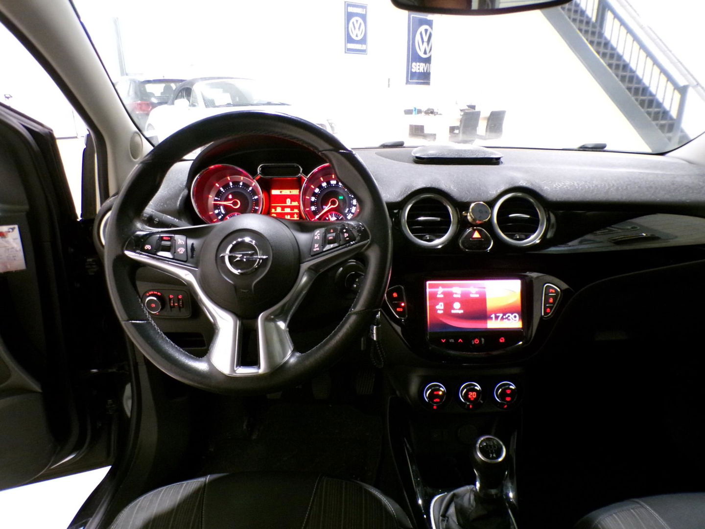 Opel ADAM 1.4 Glam "Origineel NL!" Panoramadak Bluetooth Cruise-control Leer Climatronic 17"Velgen Parkeersensoren
