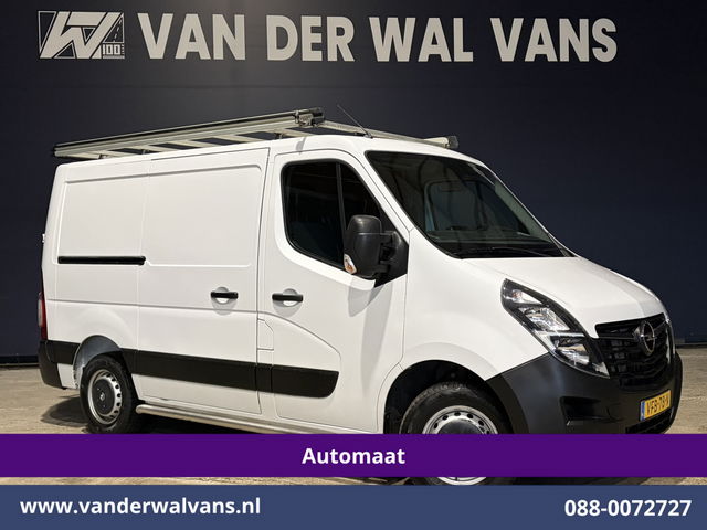 Opel Movano - 2.3 Turbo 150pk Automaat L1H1 Euro6 Airco | Imperiaal | Navigatie | Camera | 2500kg Trekhaak Cruisecontrol, Parkeersensoren, Bijrijdersbank