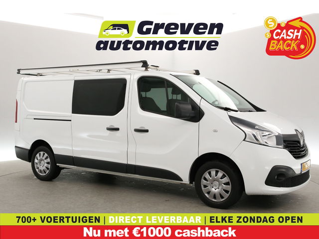 Renault Trafic - 1.6 dCi T29 L2H1 | Dubbele Cabine | Airco | Trekh. | Navigatie | Cruise | Imperiaal | Parkeersens.