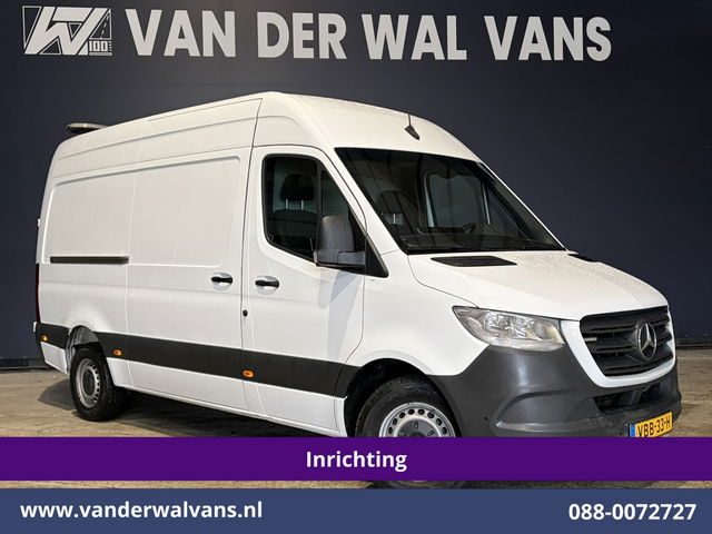 Mercedes-Benz Sprinter - 316 CDI 164pk 3500kg Trekhaak L2H2 Inrichting Euro6 Airco | Omvormer | Camera | Apple Carplay | Cruisecontrol Android Auto, Parkeersensoren