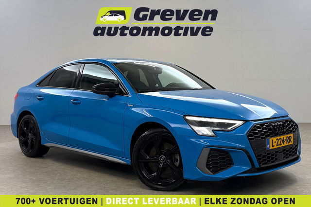 Audi A3 - TFSI S-line Turbo Blue | Virtual | Carplay | Cruise | Navi | Parkeersens. | Trekh. | NAP