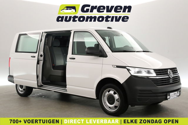Volkswagen Transporter - 2.0 TDI T6.1 150PK L2H1 | Dubbele Cabine | Airco | Camera | Cruise | Carplay | Stoelverw.